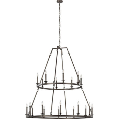 Sean Lavin 20 Light Oversized 2 Tier Chandelier by Visual Comfort Studio - f3217/20sms