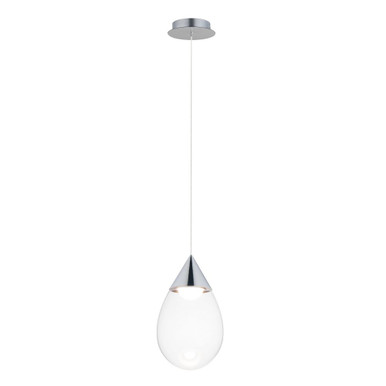 Dewdrop 10W 1 LED Light Small Pendant by ET2 - E21562