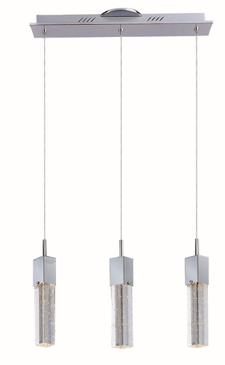Fizz III 22.5W 3 LED Light Large Pendant by ET2 - E22763