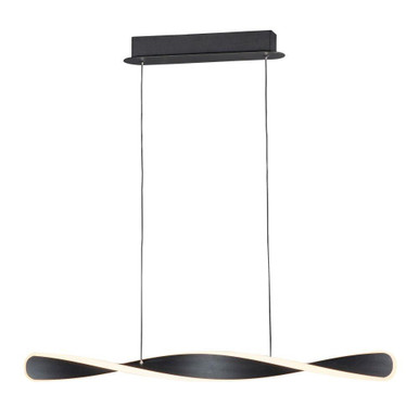 Pirouette 32W 1 LED Light Mini Pendant by ET2 - E24155-BK