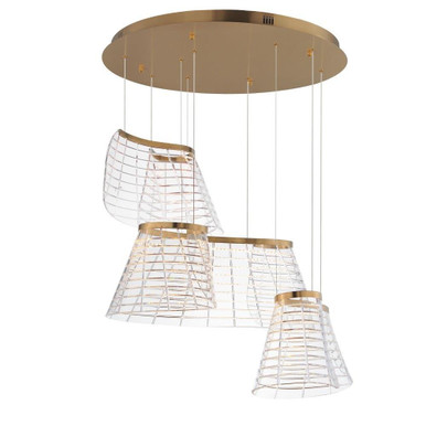 Tartan 114W 3 LED Light Large Pendant by ET2 - E24816-82