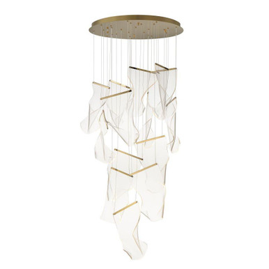 Rinkle 42 Watt 14 LED Large Pendant by ET2 - E24877-133FG