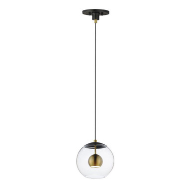 Nucleus 10W 1 LED Light Small Pendant by ET2 - E25153-BKNAB