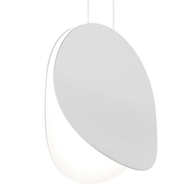 Malibu Discs 26W 1 LED Pendant 14 Inch Tall and 14 Inch Wide by Sonneman - 1767