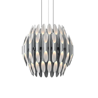 Chimes 8280W 72 LED 2 Tier Pendant 23.25 Inch X 24.25 Inch Wide by Sonneman - 2047