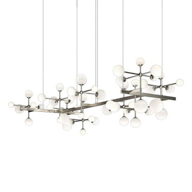Nebula 3W 54 LED Pendant 26.5 Inch Tall and 95.5 Inch Wide by Sonneman - 2067