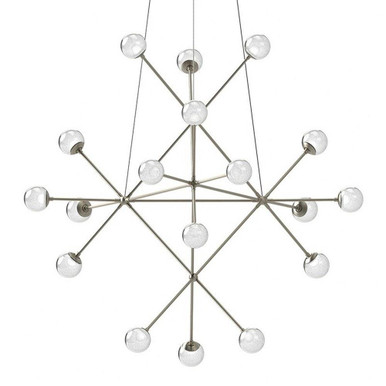Proton 18 LED Pendant 34 Inch Tall and 40 Inch Wide by Sonneman - 2084