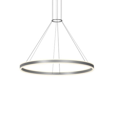 Double Corona 102W 2 LED Pendant 2.75 Inch and 47.25 Inch Wide by Sonneman - 2307