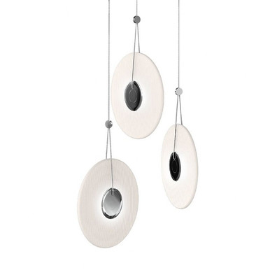 Meclisse LED Metal Pendant 9 Inch Tall by Sonneman - 3113E