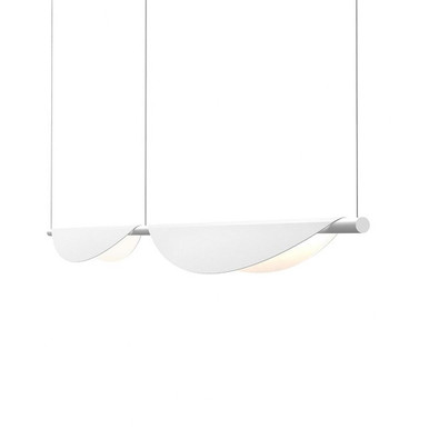 Tela 2 LED Pendant 3.5 Inch Tall and 78.75 Inch Wide by Sonneman - 3122