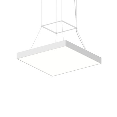 Pi 53W 1 LED Pendant 2.5 Inch Tall and 24 Inch Wide by Sonneman - 3973
