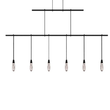 Suspenders 13.8W 6 LED Pendant 30 Inch Tall and 48 Inch Wide by Sonneman - S1B48K-JR181212-RP08