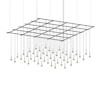 Suspenders 113W 49 LED Pendant 44 Inch Tall and 97 Inch Wide by Sonneman - SLS1141