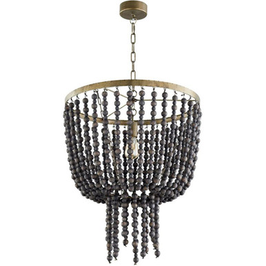 Hammock 1 Light Large Pendant 28.75 Inch Tall by Cyan - 11246