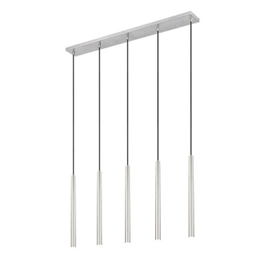 Forest 25W 5 LED Linear Chandelier 23.75 Inch Tall By Z-Lite - 919MP24-5L