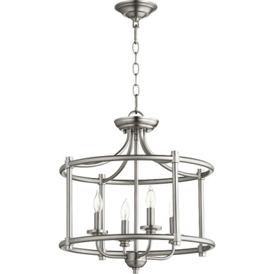 Rossington 4 Light Large Dual Mount Pendant by Quorum - 2822-18