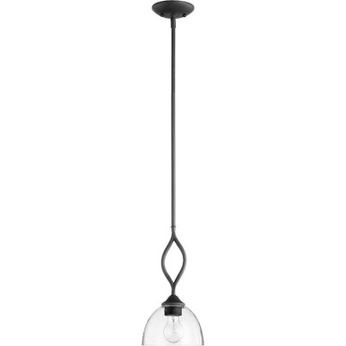 Brooks 1 Light Small Pendant by Quorum - 3050