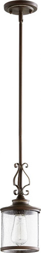San Miguel 1 Light Mini Pendant by Quorum - 3073