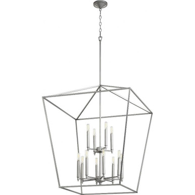 Gabriel 12 Light Large 2 Tier Pendant by Quorum - 604-12
