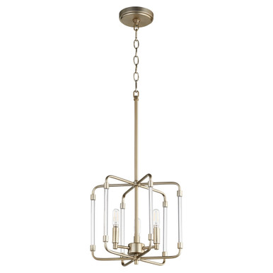 Optic 3 Light Medium Pendant by Quorum - 6114-3