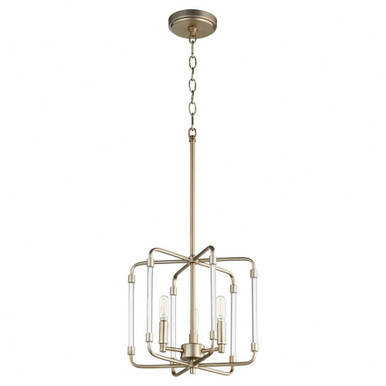 Optic 3 Light Medium Pendant by Quorum - 6114-3