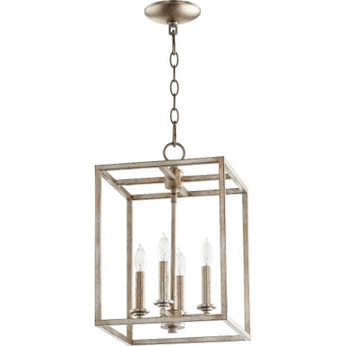 Cuboid 4 Light Transitional Small Pendant by Quorum - 6731-4-6