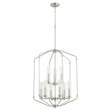 Citadel 9 Light Large 2 Tier Pendant by Quorum - 6963-9