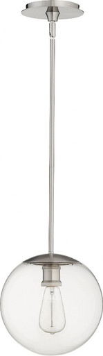 1 Light Small Globe Pendant 10 Inch Tall by Quorum - 80-10
