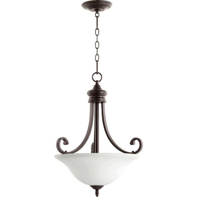 Bryant 3 Light Large Pendant 24 Inch TAll by Quorum - 8154-3