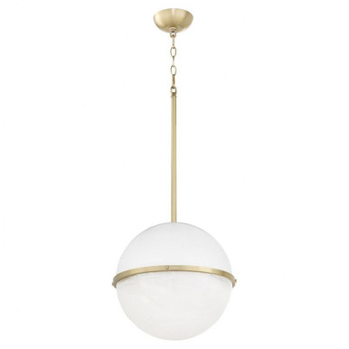 1 Light Medium Pendant 14.5 Inch Tall by Quorum - 82-14