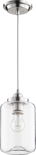 1 Light Mini Pendant 10.75 Inch Tall by Quorum - 846