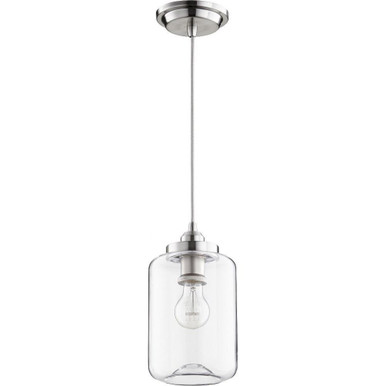 1 Light Mini Pendant 10.75 Inch Tall by Quorum - 846