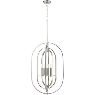 6 Light Large Oval Pendant by Quorum - 8610-6