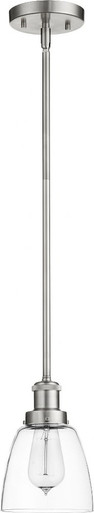 1 Light Mini Bell Pendant by Quorum - 878