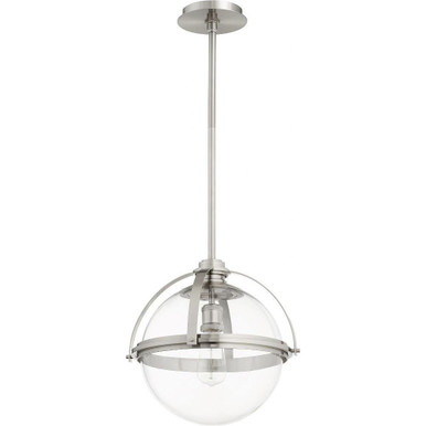 Meridian 1 Light Medium Pendant 15.5 Inch Tall by Quorum - 88-15