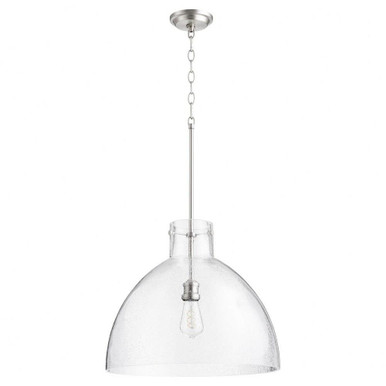 1 Light Large Pendant 17 Inch Tall by Quorum - 8932