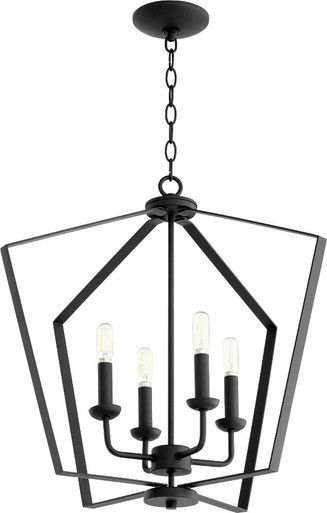 4 Light Large Entry Pendant 23 Inch Wide by Quorum - 894-4