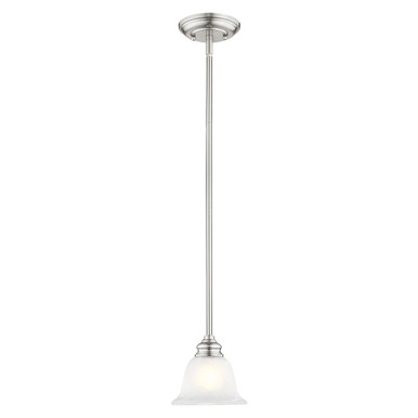 Essex 1 Light Small Pendant by Livex - 1340