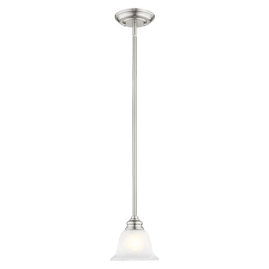 Essex 1 Light Small Pendant by Livex - 1340