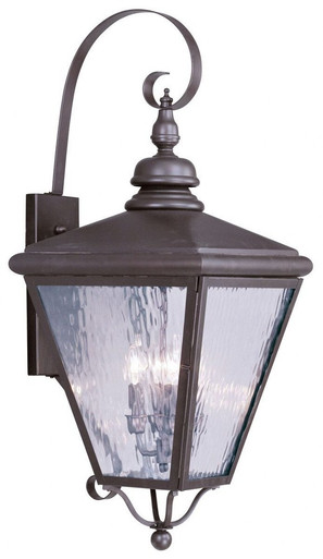 Cambridge 3 Light Small Outdoor Pendant by Livex - 2035