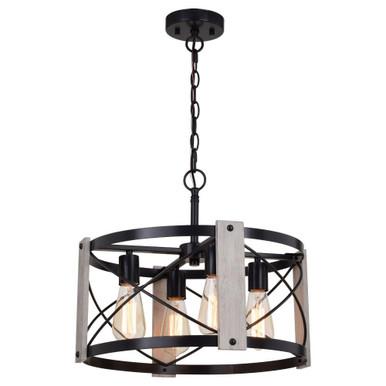 Burien 4 Light Large Pendant by Vaxcel - P0365