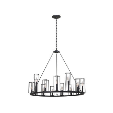Allston 15 Light Oversized Chandelier by Kalco - 507771BI