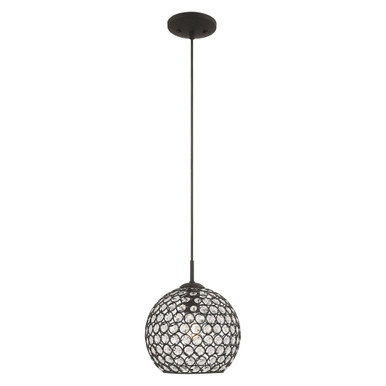 Cassandra 1 Light Small Pendant by Livex - 40440