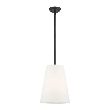 Prato 1 Light Modern Medium Pendant by Livex - 40567