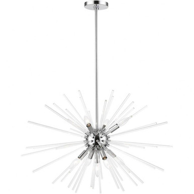 Utopia 9 Light Oversized Pendant by Livex - 41255