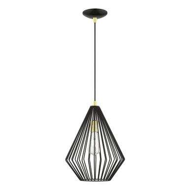 Linz 1 Light Medium Pendant by Livex - 41325