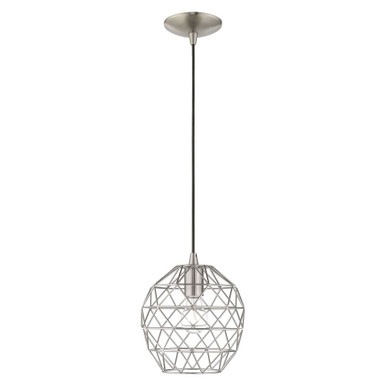 Paxten 1 Light Small Pendant by Livex - 41326
