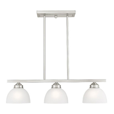 Somerset 3 Light Linear Island Pendant by Livex - 4226