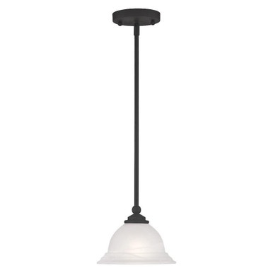 North Port 1 Light Small Pendant by Livex - 4256