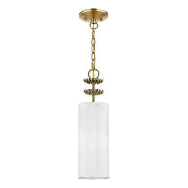 Brookdale 1 Light Mini Pendant by Livex - 42981